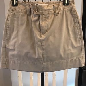 Gap casual mini skirt